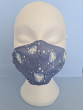 Load image into Gallery viewer, Fairies on Warm Lavender Face Mask