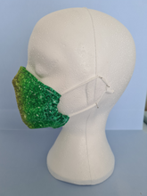 Load image into Gallery viewer, Glittery Rainbow Face Mask