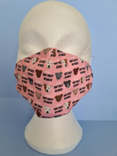 Load image into Gallery viewer, Don't Bully My Breed Pink Face Mask