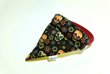 Load image into Gallery viewer, Day of the Dead Sugar Skull Over The Collar Bandana