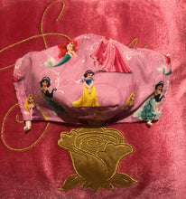 Load image into Gallery viewer, Pink Disney Princess Face Mask